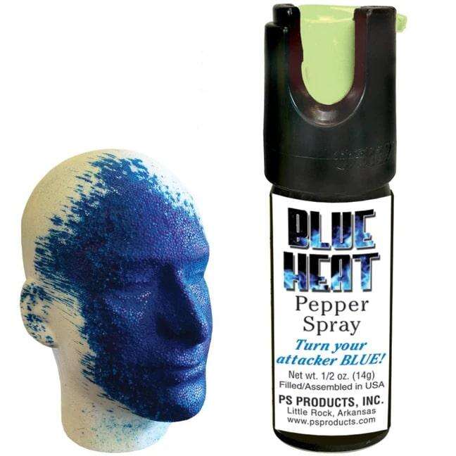 Safety Protection Personal Security Products Ready Series PSP 1/2 oz. Blue Heat Pepper Spray Canister Only